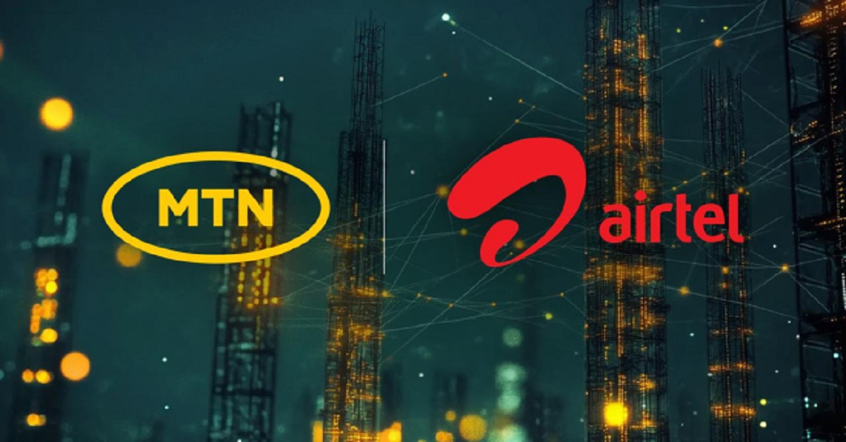 MTN, Airtel Sign Network-Infrastructure-Sharing Deal In Nigeria, Uganda