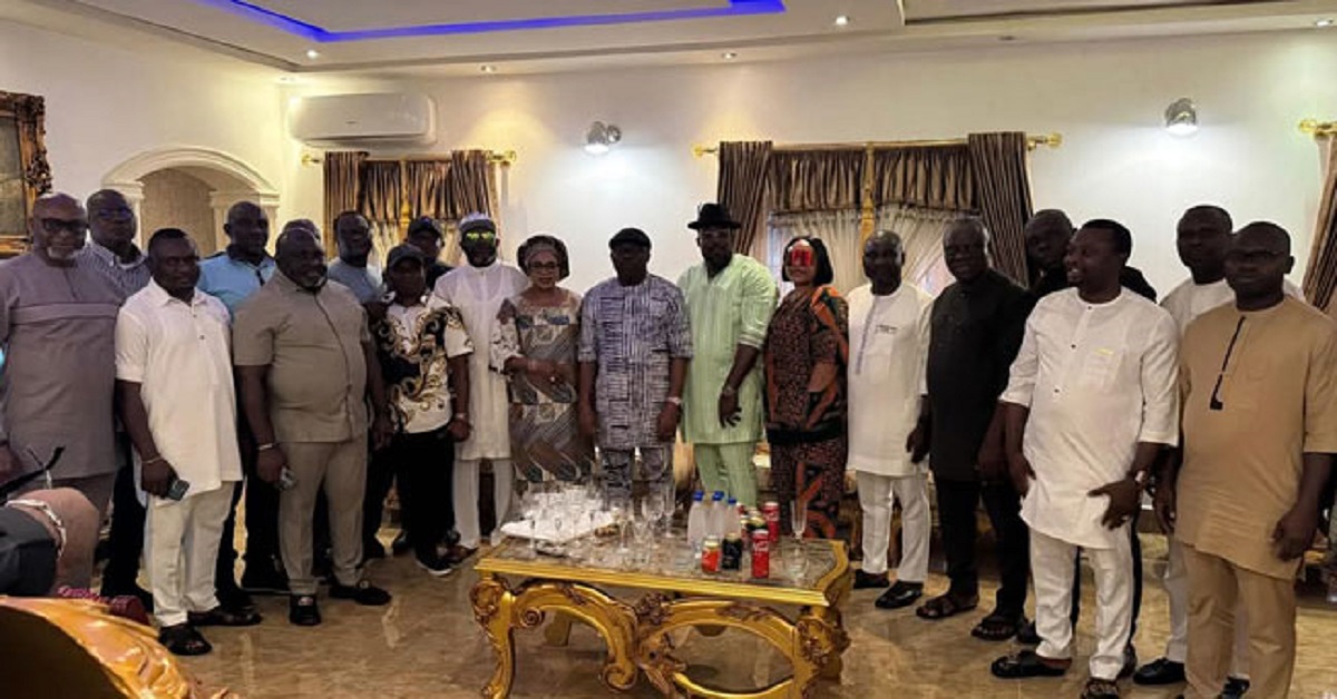 Rivers Ex-LG Chairmen Show Solidarity with Fubara in Recent Visit
