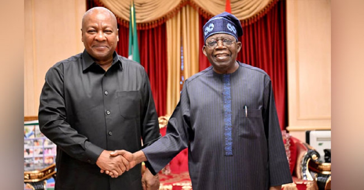 Mahama Briefs Tinubu on Burkina Faso, Mali, and Niger Coups During Recent Visit