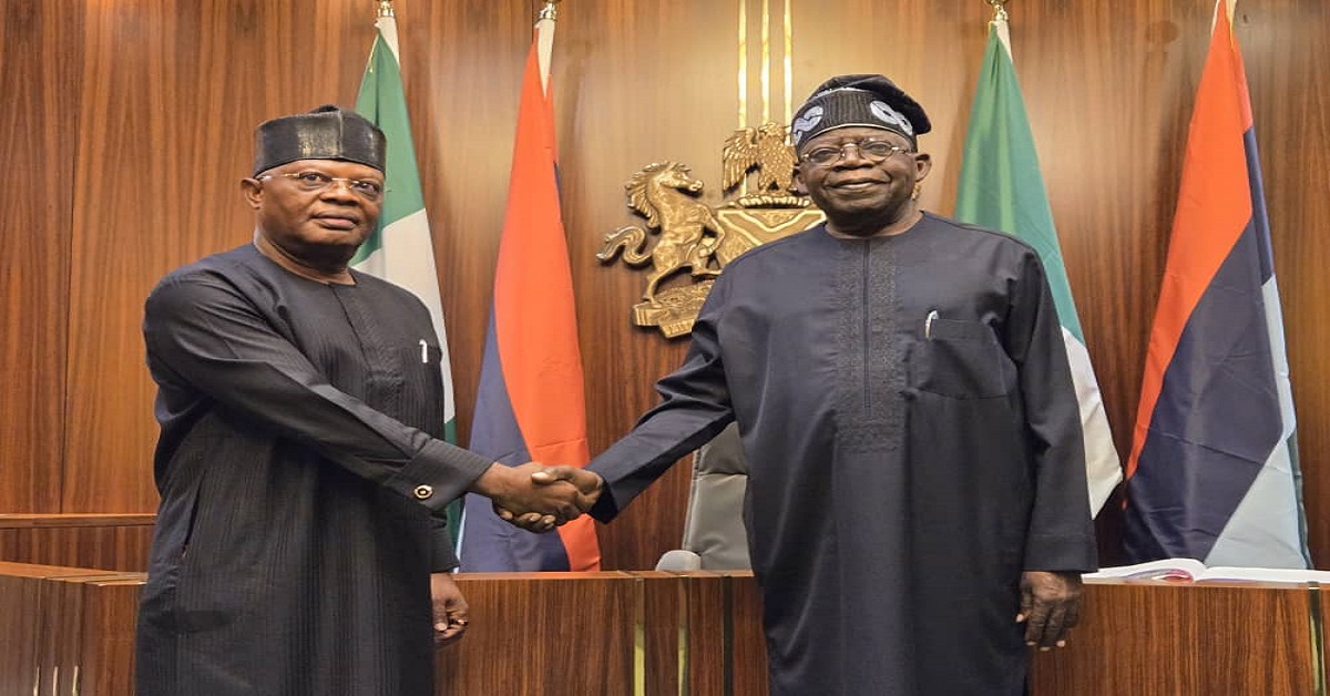 Tinubu Swears In Ibok-Ete Ibas as Sole Administrator of Rivers State