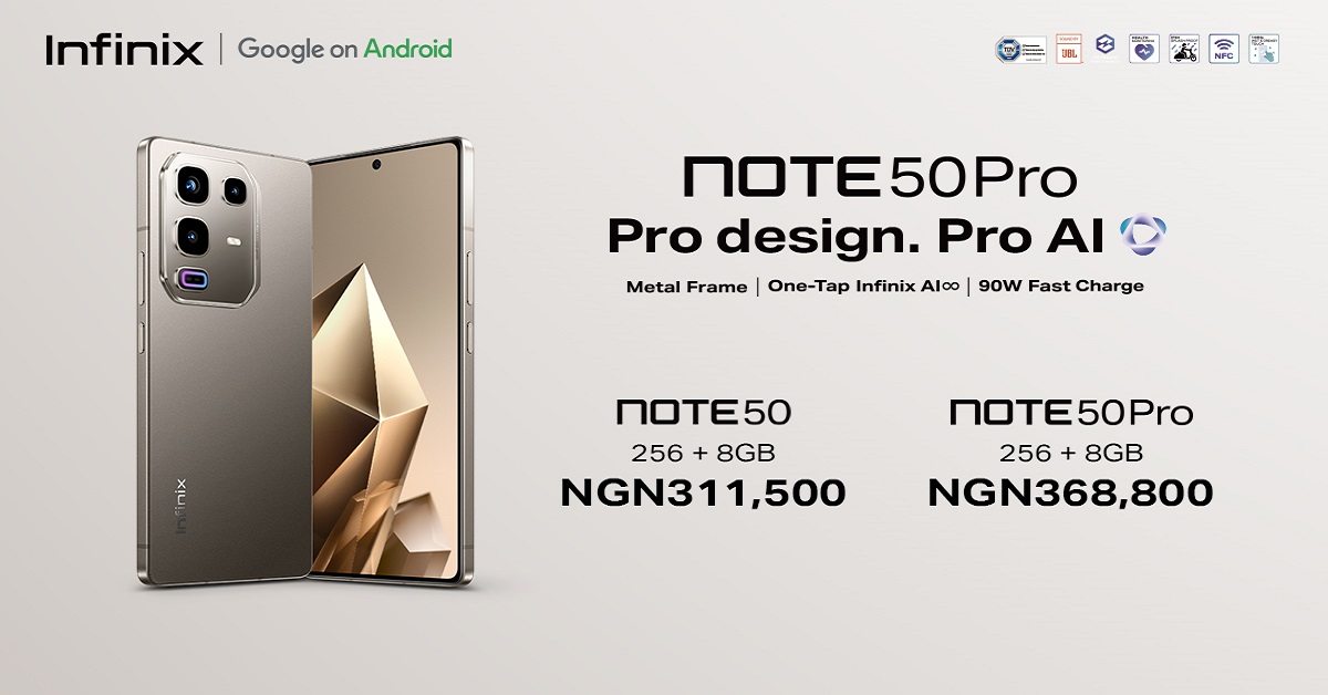 Next-Gen AI, Premium Metal: Infinix NOTE 50 Series Reinvents the True Flagship Experience