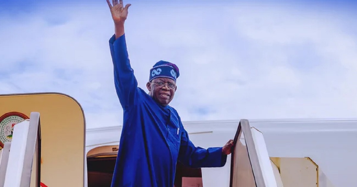 Tinubu Embarks On Working Visit To Paris