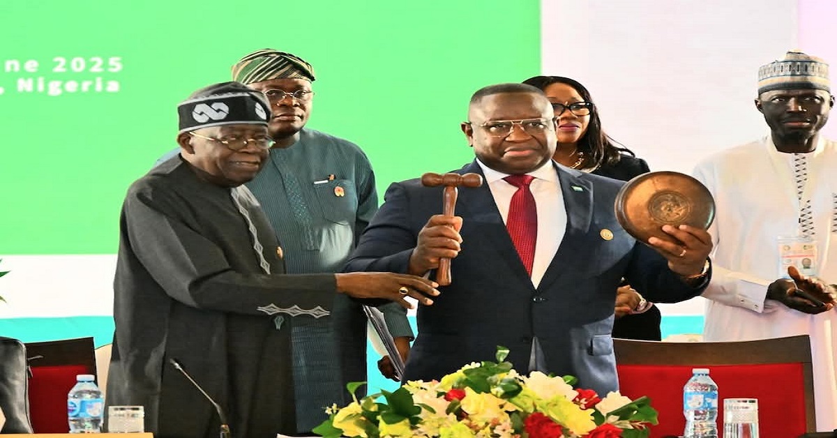 President Tinubu Hands over ECOWAS Leadership to Sierra Leones’s President Maada Bio