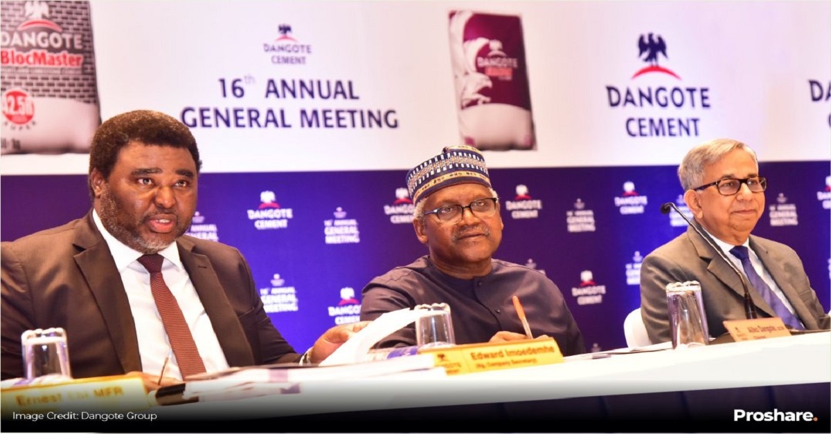 Dangote Cement Appoints Emmanuel Ikazoboh as Chairman, Mariya Dangote Joins Board