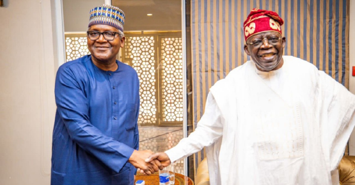 Tinubu A "Listening President," Policies Boosting Private Sector – Dangote