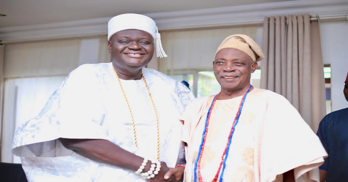 Elerinmo Pays Congratulatory Visit to Oba Ladoja
