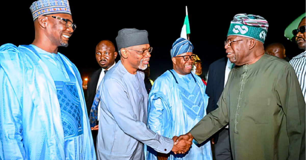 Tinubu Returns to Abuja After European Vacation