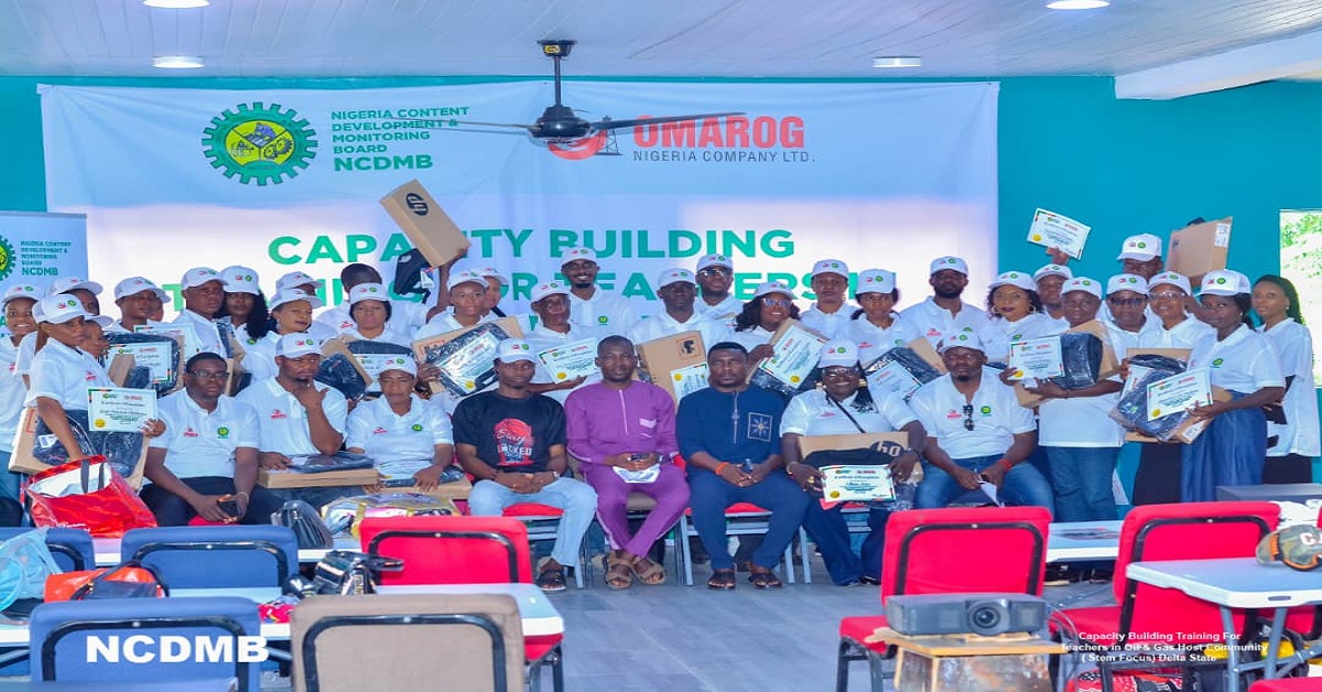 NCDMB, Omarog Company Nig. LTD Conclude Capacity Building Training for Teachers in Oil and Gas Host Communities