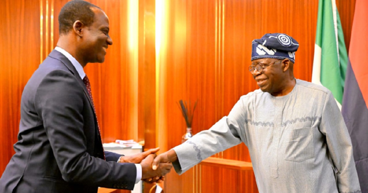 Tinubu Swears Taiwo Oyedele In As Minister Of State For Finance