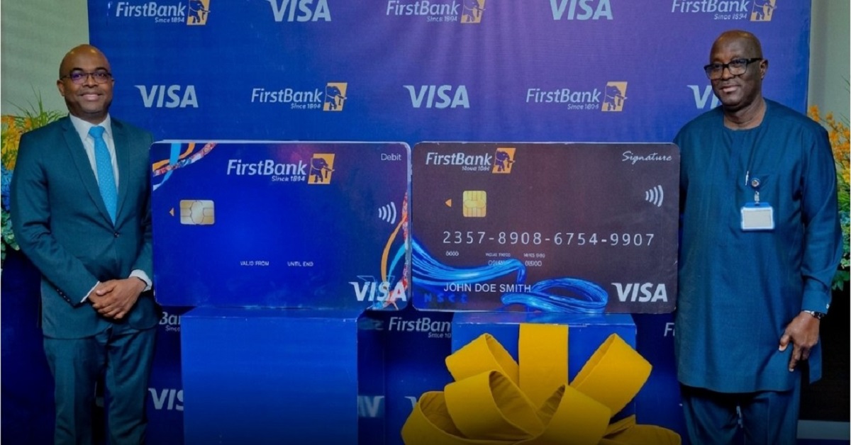FirstBank, Visa Launch Card to Drive Cashless Nigeria
